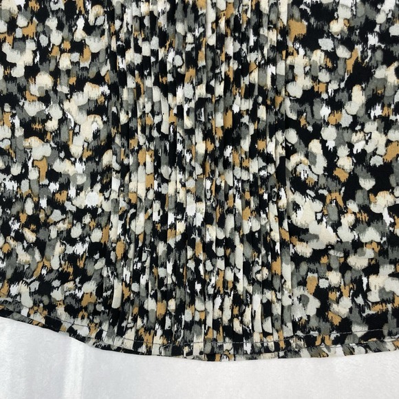 Talbots Multi-color Pintuck Spotted Pattern pullover Blouse Tops Size XS - Picture 6 of 9